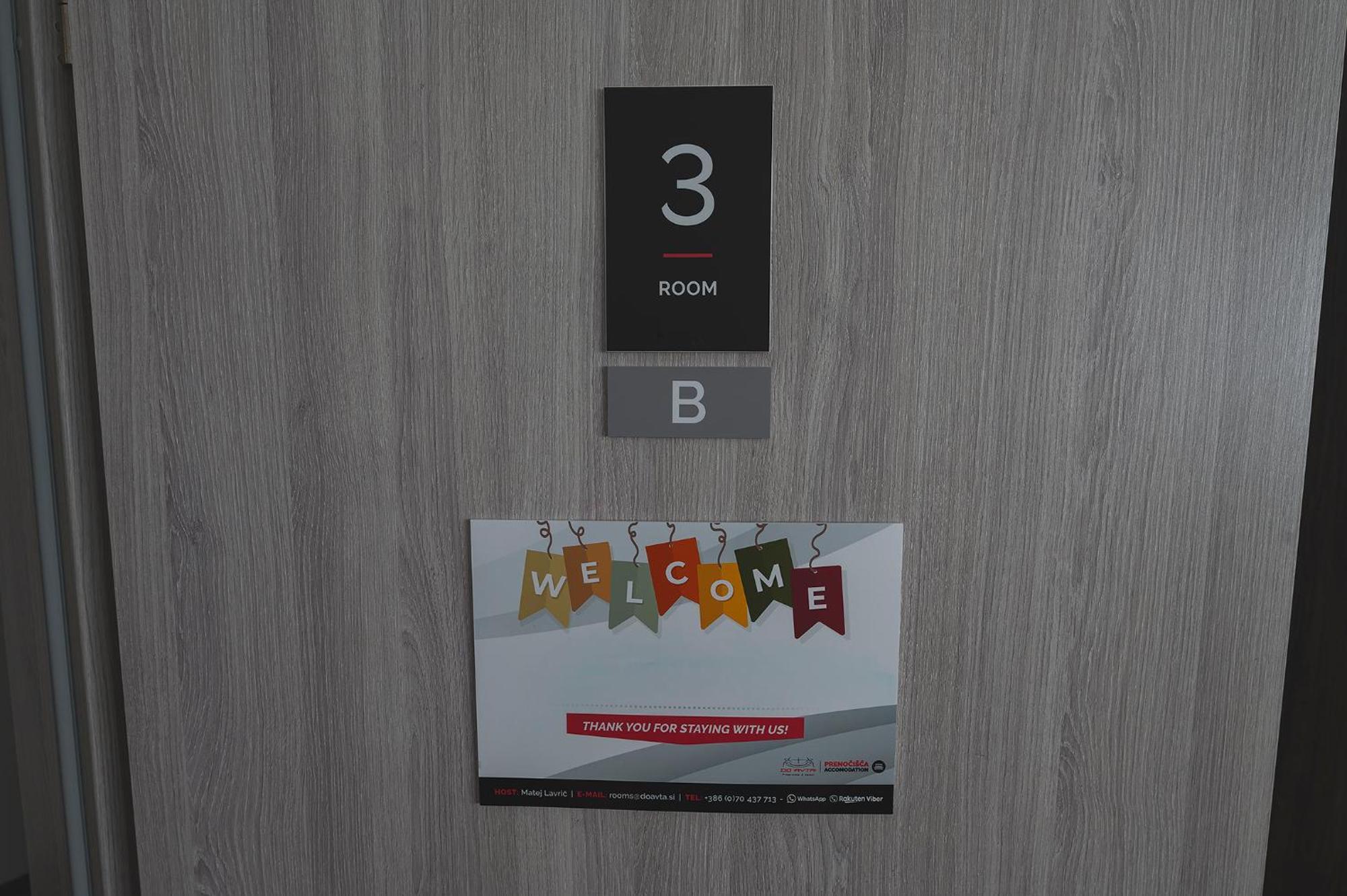 Do Avta Rooms Ljubljana Eksteriør bilde
